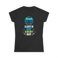 thumbnail image 1 of Earth Day Every Day Outfit for Earth Day Environmental Crisis Womens T Shirt, 1 of 4