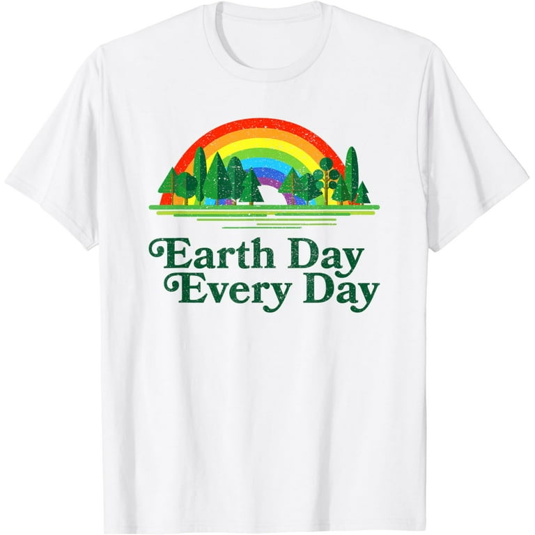 Earth Day Everyday Rainbow Tree T Shirt Earth Day Everyday Rainbow Tree T Shirt