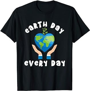 Earth Day Every Day Save the Planet Arbor Plant Trees T-Shirt - Walmart.com