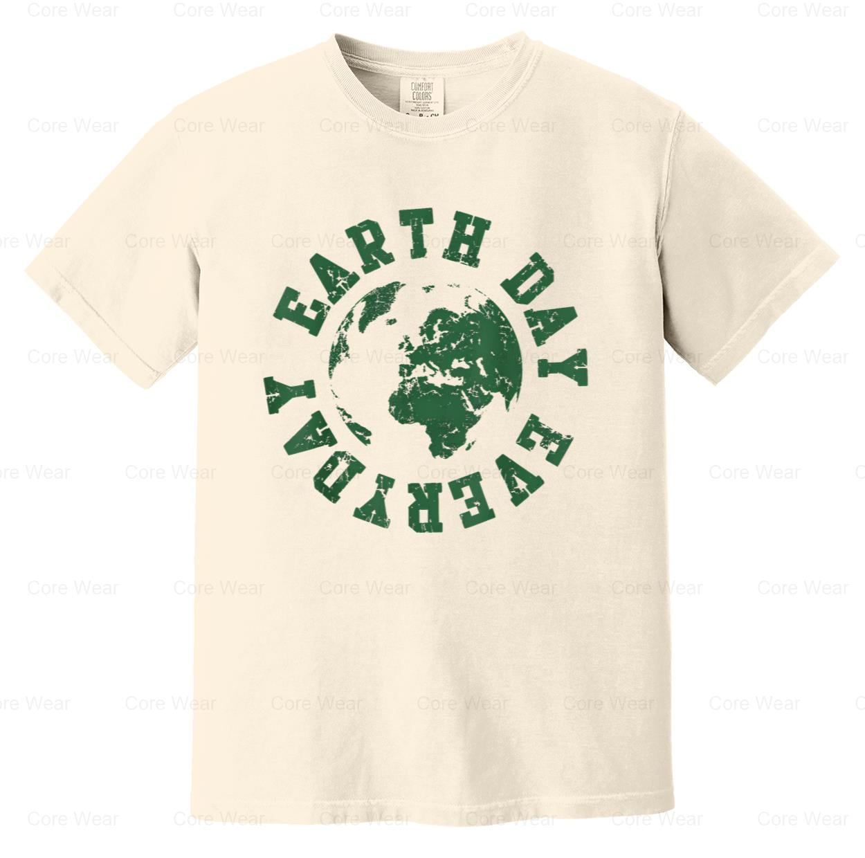 Earth Day Everyday Retro Environmental Awareness V40027 Comfort Color T Earth Day Everyday Retro Environmental Awareness V40027 Comfort Color T