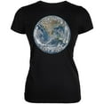 thumbnail image 1 of Earth Day Flat Earthers Will Come Around Juniors Soft T Shirt Black LG, 1 of 1