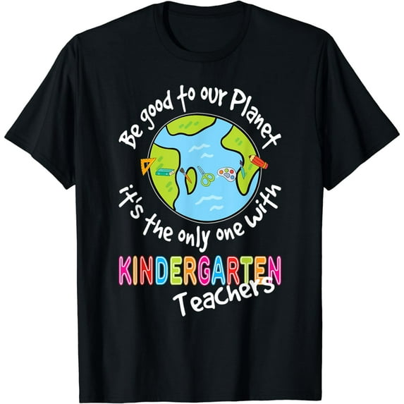 Earth Day Kindergarten Teacher Shirt For Teachers Women Men