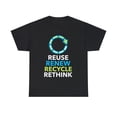 thumbnail image 1 of Earth Day Recycle Logo Vintage Recycling Gift Recycling Symbol Big and Tall Shirts for Men Plus Size, 1 of 4