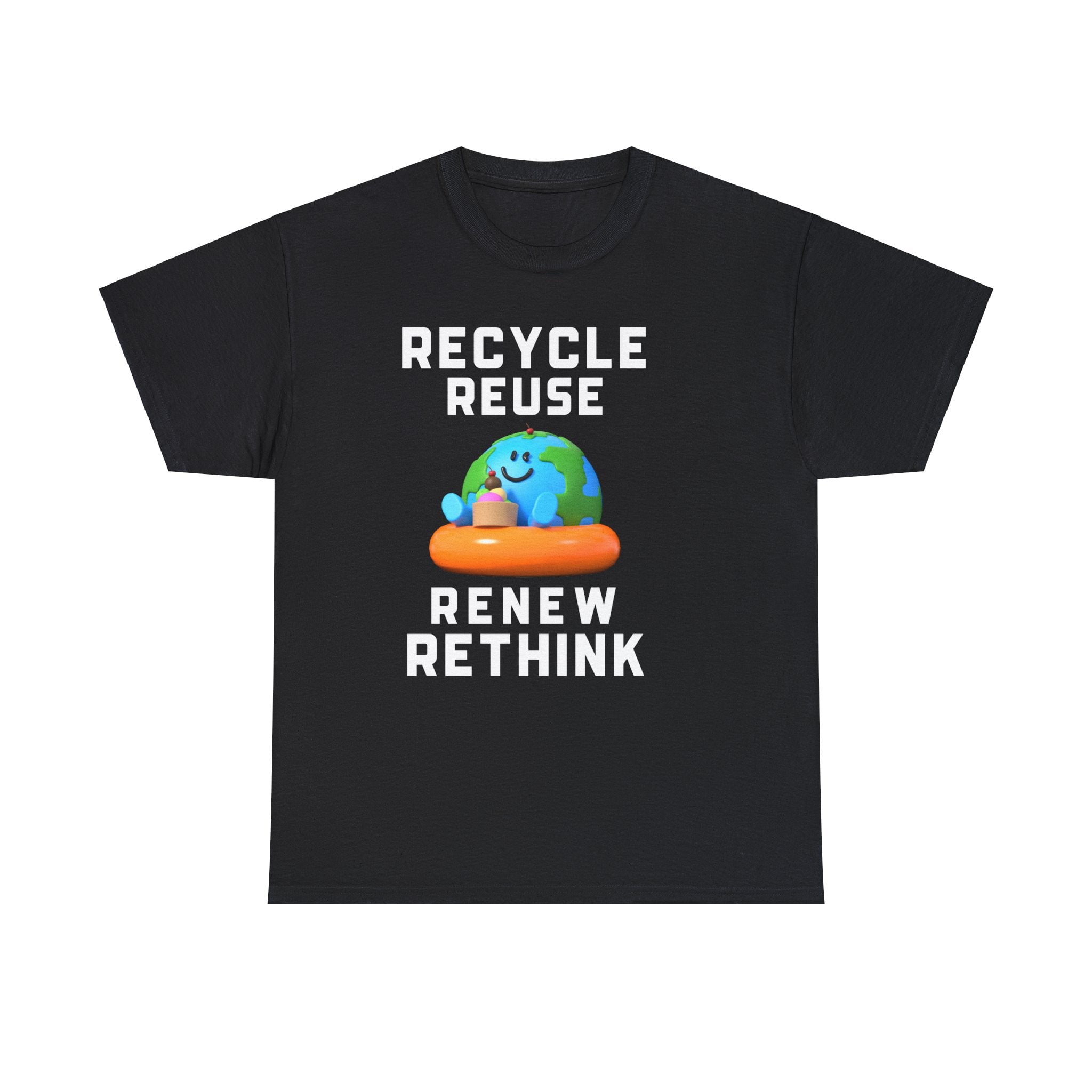 Earth Day Recycling Symbol Reuse Renew Rethink Recycle Big and Tall ...