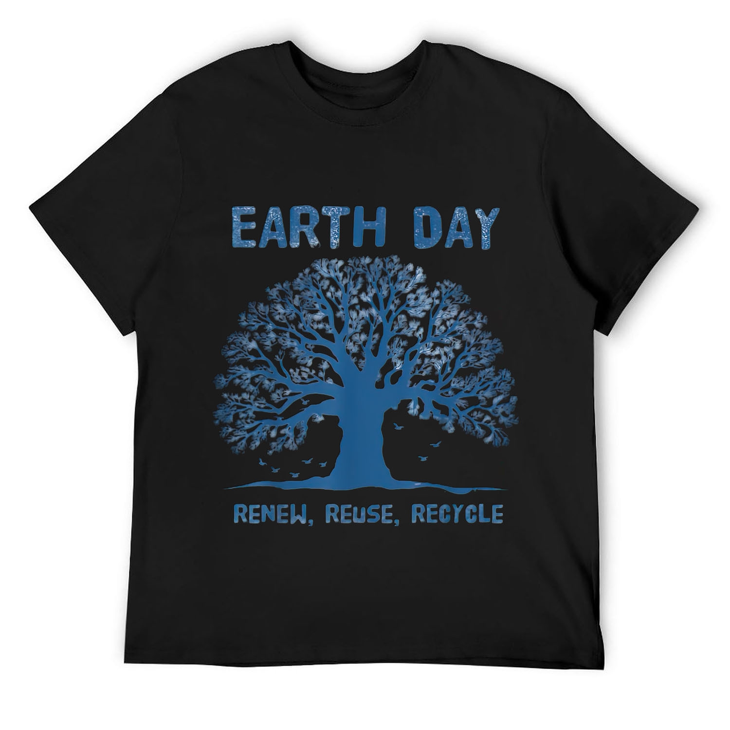 Earth Day Renew Reuse Recycle Protect Earth Cute Tree Solo T-Shirt ...