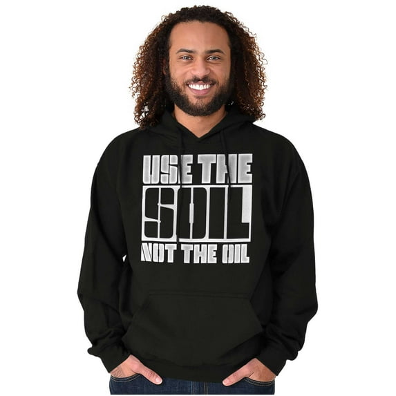 Earth Day Renewable Energy Go Green Hoodie Sweatshirt Women Men Brisco Brands M