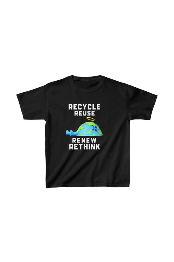 Earth Day Shirt Recycle Logo Vintage Recycling T-Shirt Gift Boys T Shirts