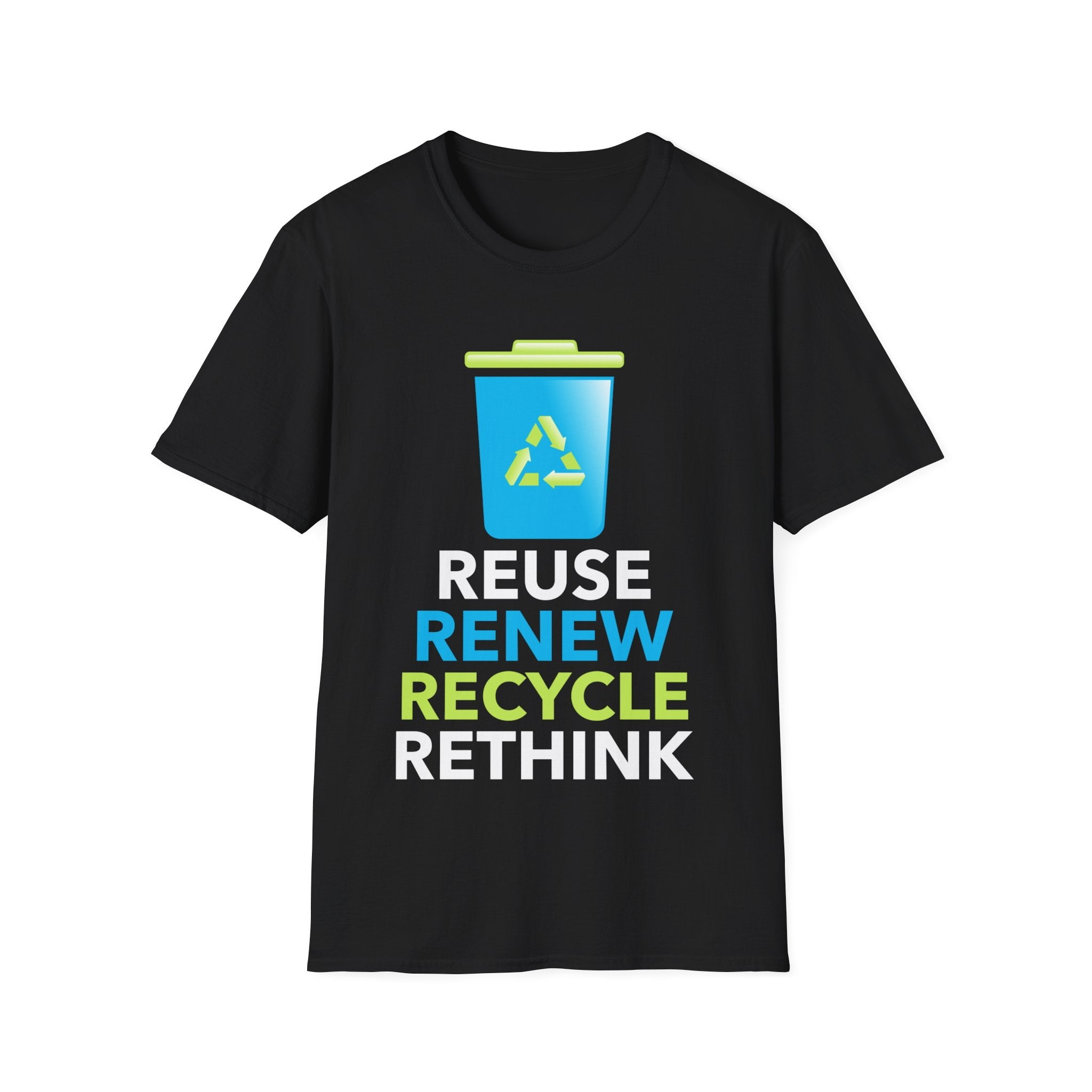 Earth Day Shirt Recycle Logo Vintage Recycling T-Shirt Gift Mens Shirts ...
