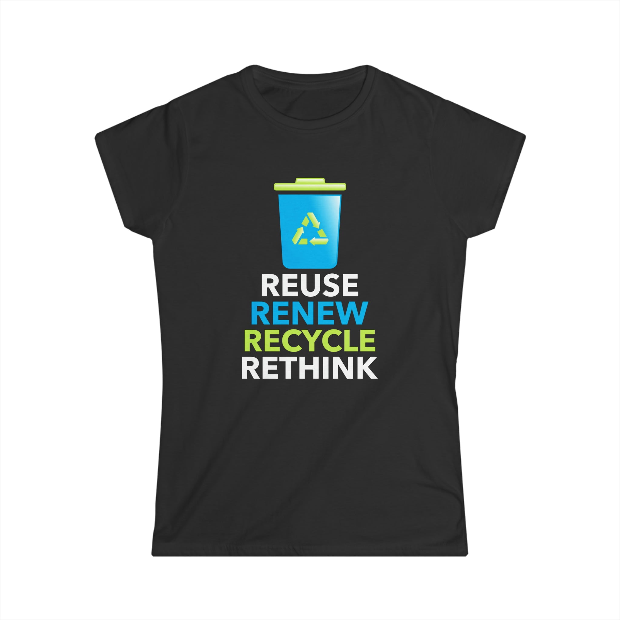 Earth Day Shirt Recycle Logo Vintage Recycling T-Shirt Gift Womens ...
