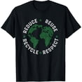 thumbnail image 1 of Earth Day Shirt Teacher Environment Day Recycle Earth Day T-Shirt, Black, 1 of 5