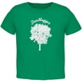 thumbnail image 1 of Earth Day - Treehugger Distressed Kelly Green Toddler T-Shirt - 2T, 1 of 1