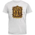 thumbnail image 1 of Earth Day - Vintage Earth Day 2015 Adult Organic White T-Shirt, 1 of 1