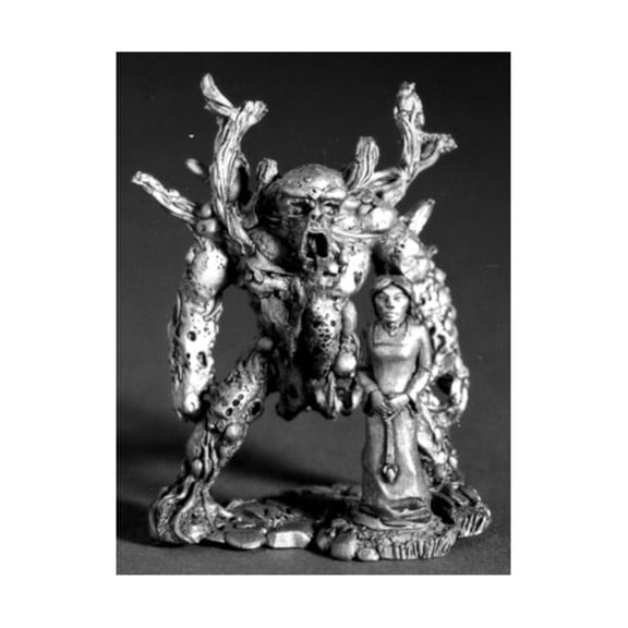 RAFM Earth Elemental w/Druidess New