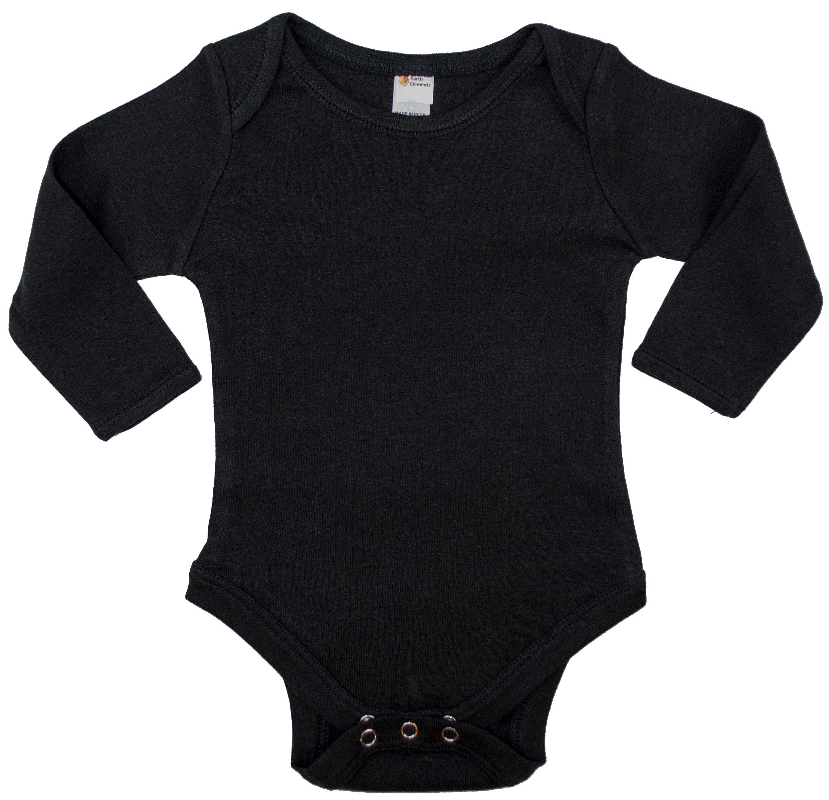 Black long sleeve onesie 2025 18 months