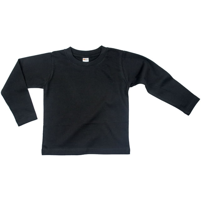 Earth Elements Baby Unisex Long Sleeve TShirt 1218 Months Black