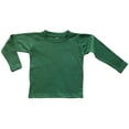 thumbnail image 1 of Earth Elements Baby Unisex Long Sleeve T-Shirt 12-18 Months Kelly Green Melange, 1 of 2