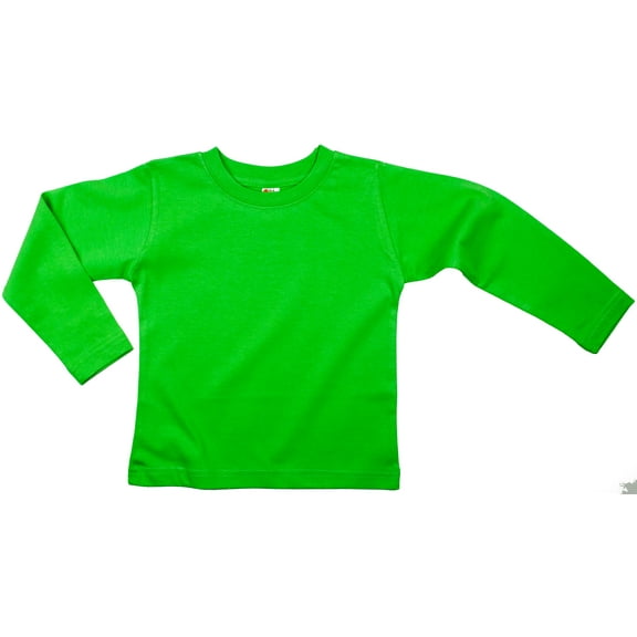 Earth Elements Baby Unisex Long Sleeve T-Shirt 6-12 Months Lime