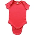 thumbnail image 1 of Earth Elements Baby Unisex Short Sleeve Bodysuit 6-12 Months Fuchsia, 1 of 1