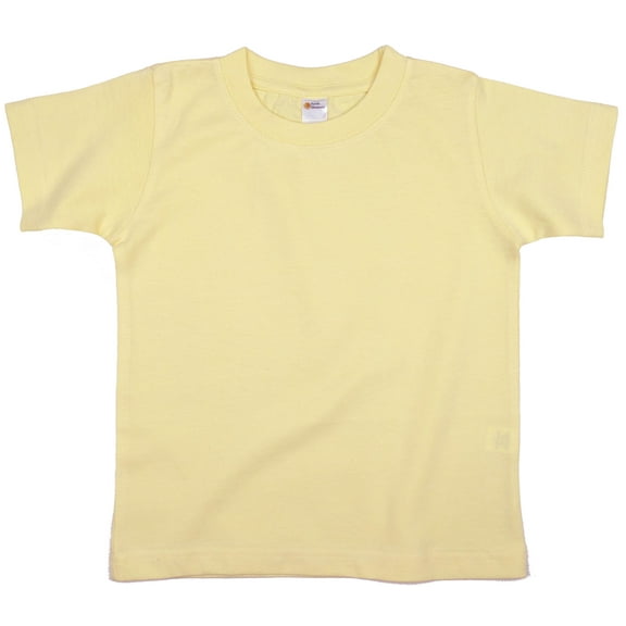 Earth Elements Baby Unisex short Sleeve T-Shirt 12-18 Months Lemon