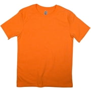 Earth Elements Big Boys/Girls (Youth) Short Sleeve T-Shirt Small Neon Orange