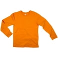 thumbnail image 1 of Earth Elements Big Boys/Girls (Youth) Unisex Long Sleeve T-Shirt Large Orange, 1 of 2