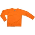 thumbnail image 1 of Earth Elements Little Kids/Toddlers Unisex Long Sleeve T-Shirt 2T Neon Orange, 1 of 2