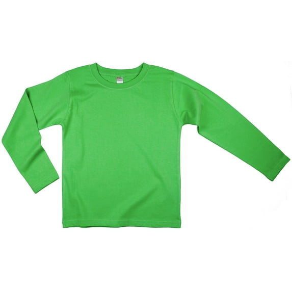 Earth Elements Little Kids/Toddlers Unisex Long Sleeve T-Shirt 4T Lime