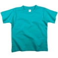 thumbnail image 1 of Earth Elements Little Kids/Toddlers Unisex Short Sleeve T-Shirt 2T Aqua Blue, 1 of 1