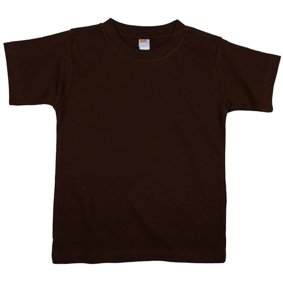 Earth Elements Little Kids/Toddlers Unisex Short Sleeve T-Shirt 2T Chocolate