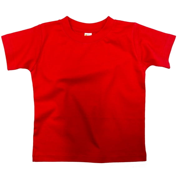 Earth Elements Little Kids/Toddlers Unisex Short Sleeve T-Shirt 3T Red