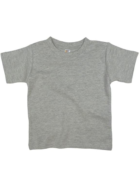 Little Kids/Toddlers Unisex Short Sleeve T-Shirt 6T Heather