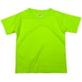thumbnail image 1 of Earth Elements Little Kids/Toddlers Unisex Short Sleeve T-Shirt 6T Neon Green, 1 of 1