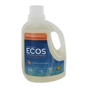 Earth Friendly 2X Ultra Ecos Magnolia and Lilies Laundry Detergent Liquid, 170 Fluid Ounce - 2 per case.2
