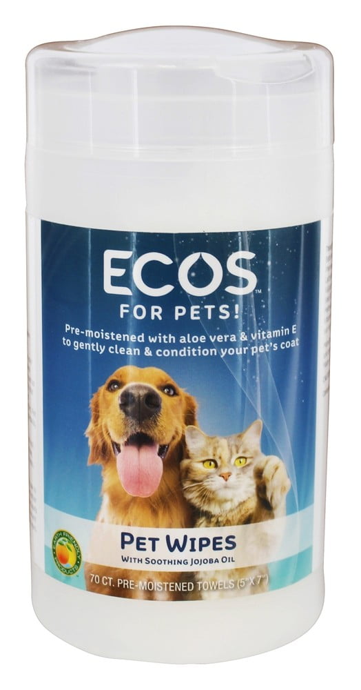 Earth Friendly ECOS For Pets! Pet Wipes 70 Wipe(s)