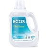 Earth Friendly Ecos Hypoallergenic Laundry Detergent Free & Clear -- 100 fl oz
