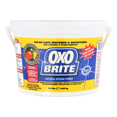 Earth Friendly Free and Clear Oxobrite Multi - Purpose Stain Remover - Case of 6 - 3.6 lb.