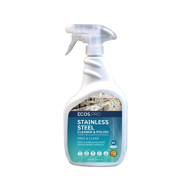 ECOS® PRO Stainless Steel Cleaner and Polish, 32 oz Spray PL9330/6
