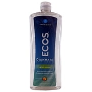 Earth Friendly Products Dishmate Dish Liquid, Free and Clear, 25 Fl Oz Pack of 6