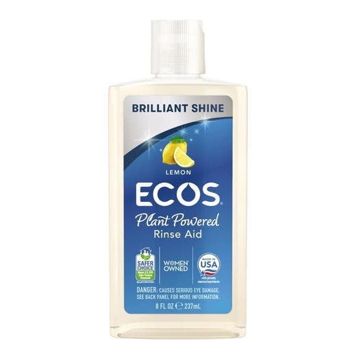 Earth Friendly Products, Ecos, Wavejet, Rinse Aid, Lemon, 8 fl oz