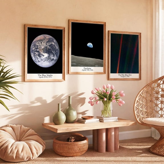 Earth From Space Gallery Wall Art Poster