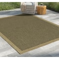 thumbnail image 1 of Earth GC_NTL1003 Jute/Black 7 ft. 10 in. x 10 ft. 3 in. Indoor/Outdoor Area Rug, 1 of 4