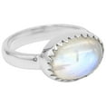 thumbnail image 1 of Earth Gems Jewelry Moonstone Ring Birthstone Ring Ring Sterling Silver Ring Handmade Ring Statement Ring for Women, 1 of 5