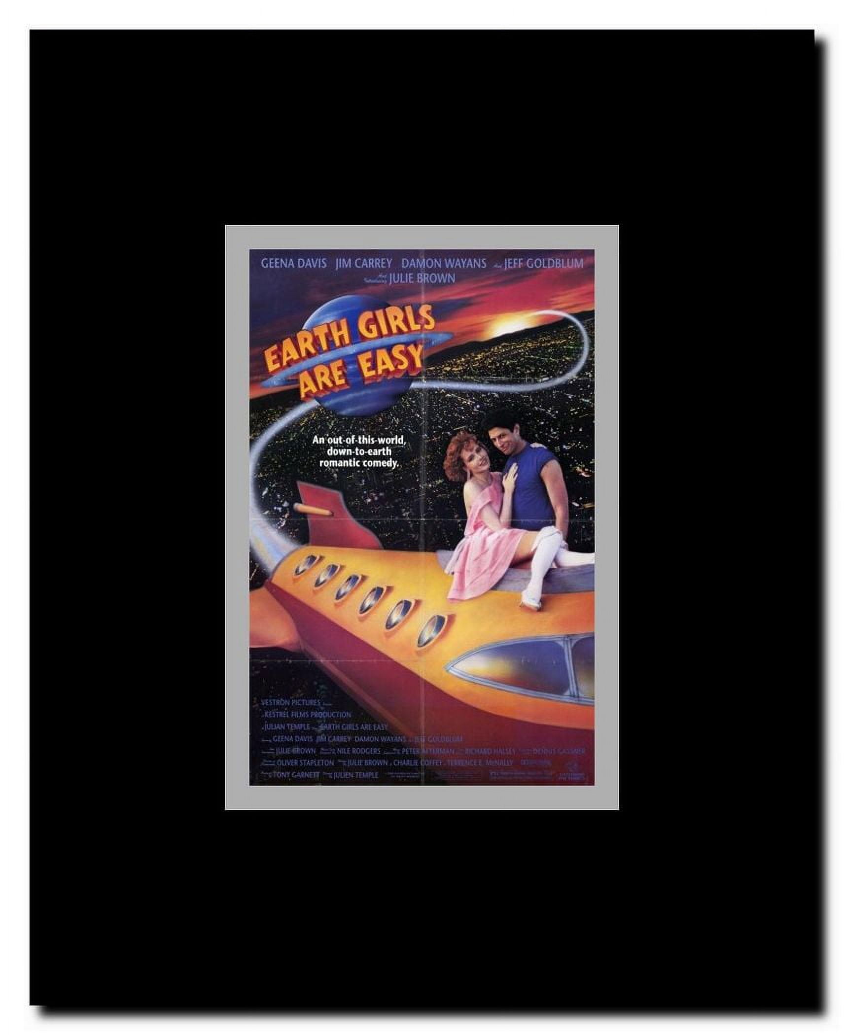 Earth Girls Are Easy Framed Movie Poster