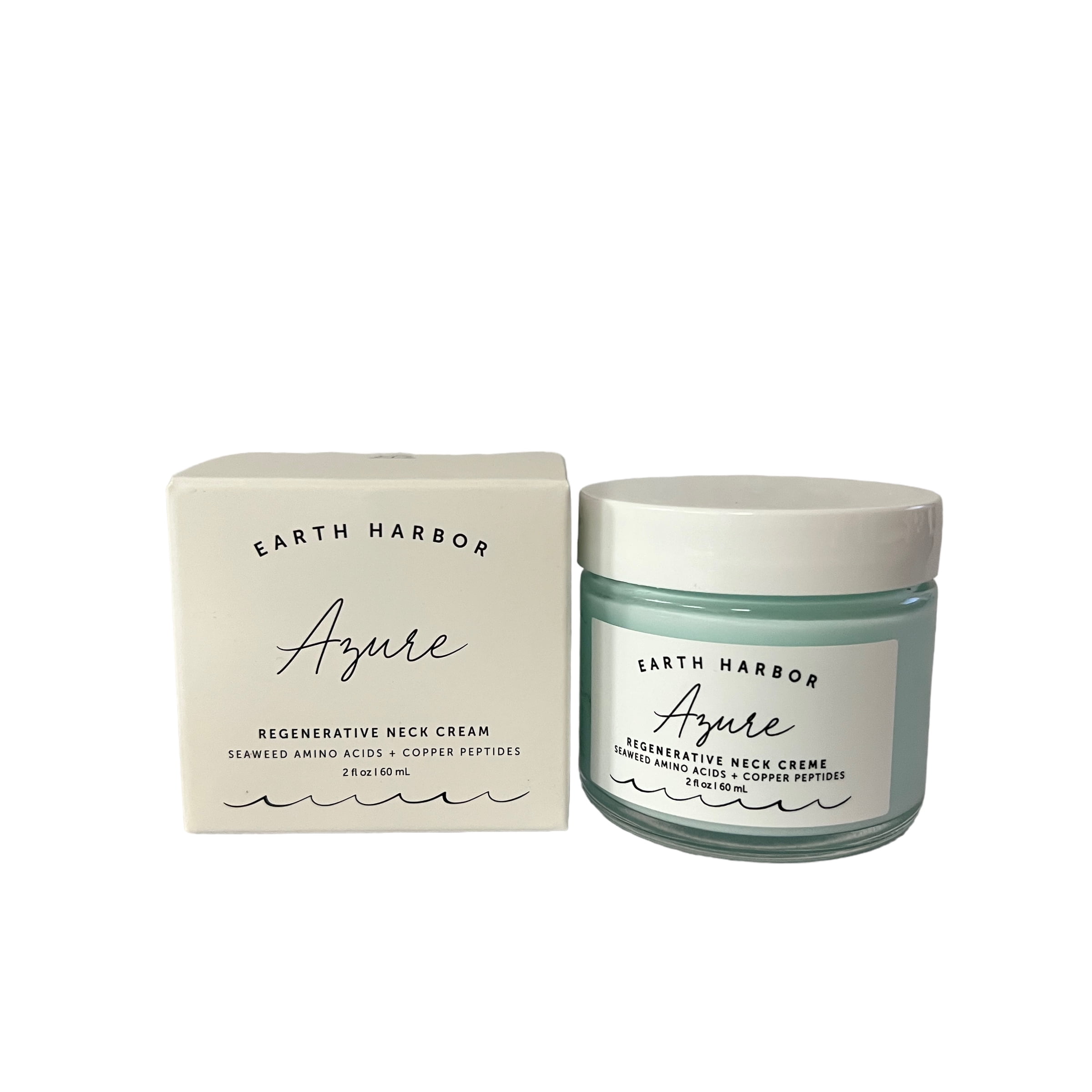 ARCH リジェクリーム Earth Harbor Azure Regenerative Neck Cream 2 fl oz Hydrating