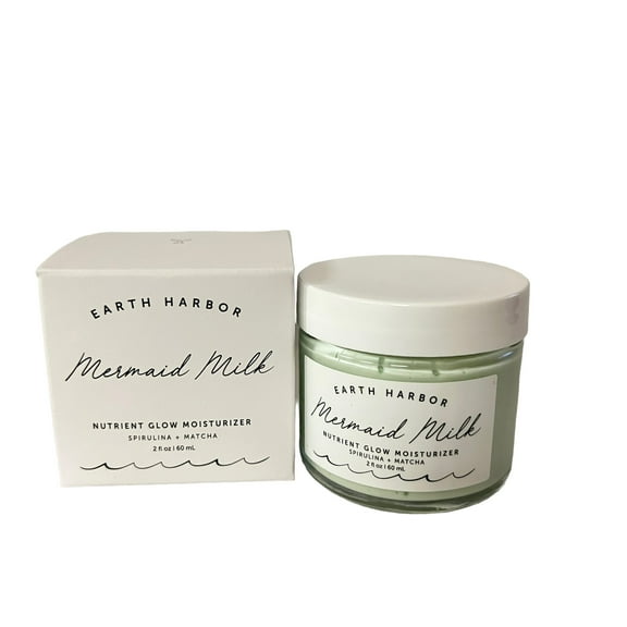 Earth Harbor Mermaid Milk Nutrient Glow Moisturizer Vegan 2oz