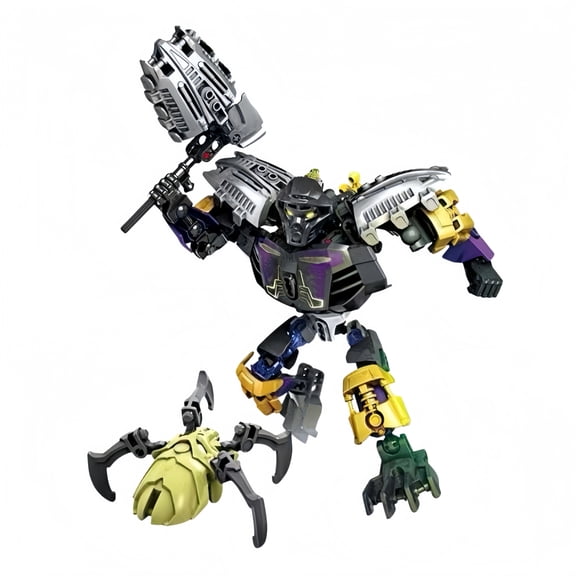 Earth Hero Action Figure Building Kit, Posable Ground Warrior Robot