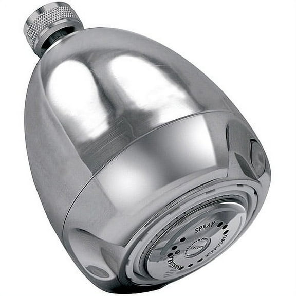 Earth High-Efficiency 1.5 GPM Showerhead, Chrome, WaterSense