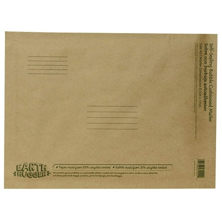 Earth Hugger Padded Bubble Mailers 8.5 x 11 inches, 25-Pack Sturdy Envelopes for Mailing Docs