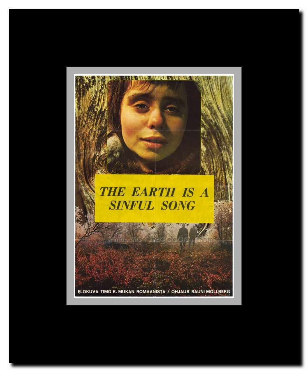 Earth Is A Sinful Song (The) Framed Movie Poster
