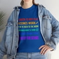 thumbnail image 1 of Earth Is Not Flat Vaccines Work Funny Science T-Shirt, 1 of 2